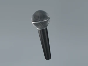 Mikrofon Shure SM58 Model 3D