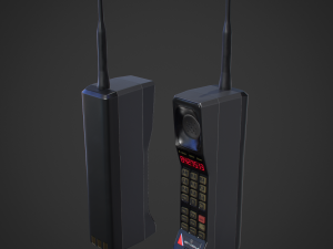 cellphone retro game ready 3D मॉडल