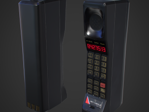 cellphone retro game ready 3D मॉडल
