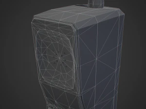 सेलफोन रेट्रो गेम तैयार 3D मॉडल
