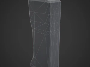 सेलफोन रेट्रो गेम तैयार 3D मॉडल