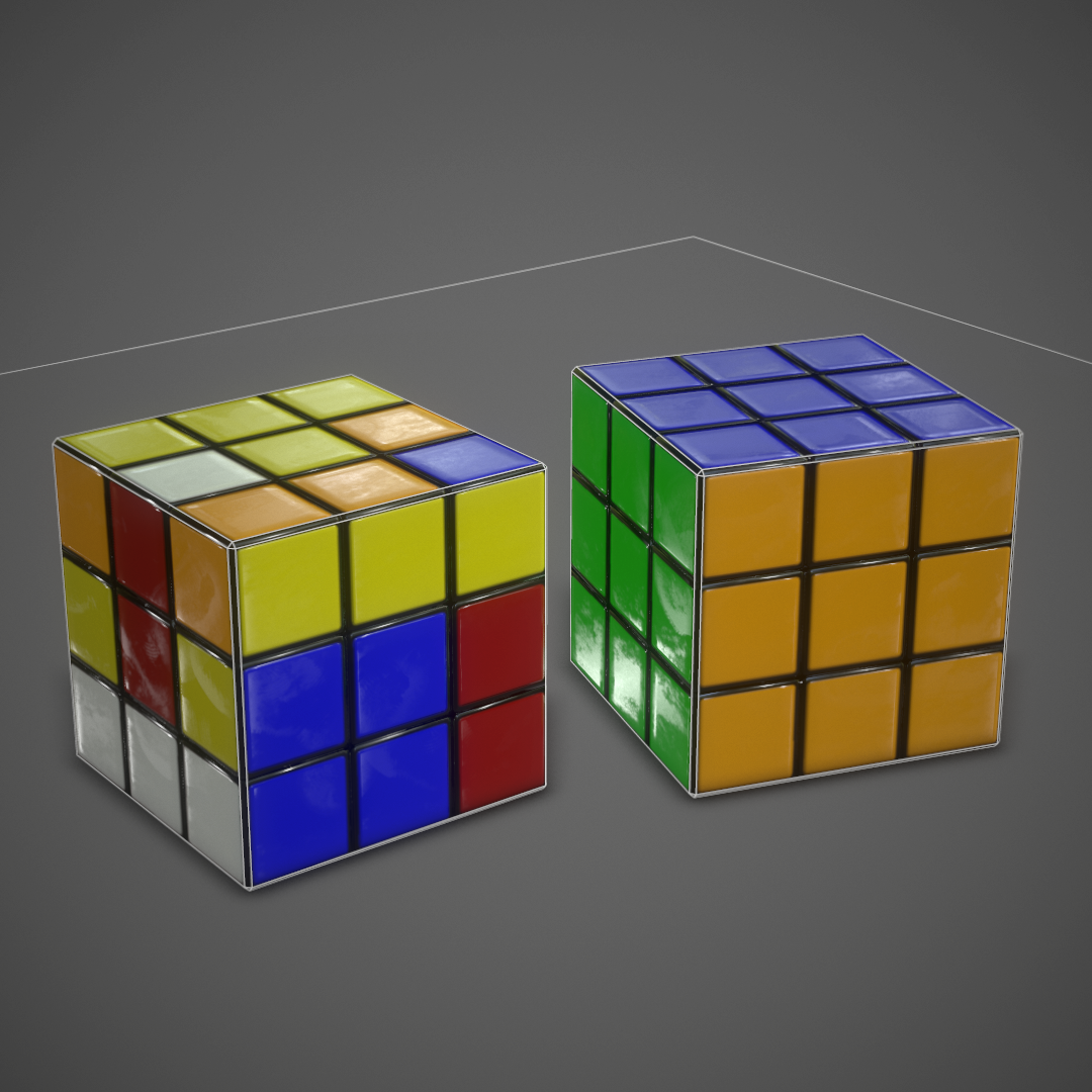 Rubik's cube 3d game top