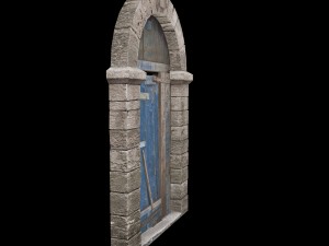 old door 3D Модель