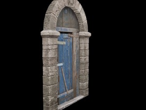 old door 3D Модель