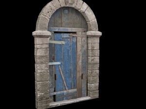 old door 3D Модель