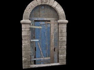 old door 3D Модель