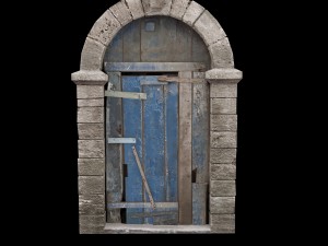old door 3D Модель