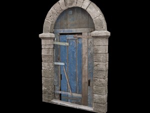 old door 3D Модель