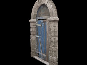old door 3D Модель