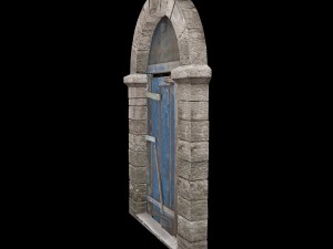 old door 3D Модель
