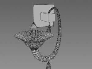 wall lamp de majo 8080 3D 模型