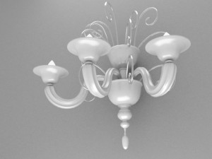 wall lamp de majo vivaldi 3D 모델
