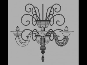 wall lamp de majo vivaldi 3D 모델