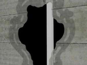 espelho rokoko da glas italia Modelo 3D