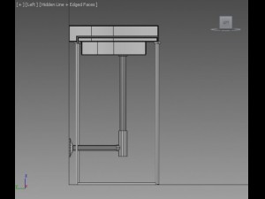 sink on metal frame keramag era Modelo 3D