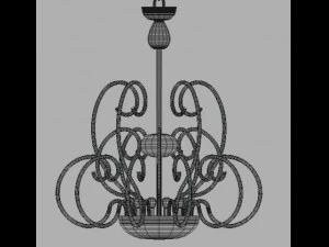 ceiling light baroviertoso luxor 3D Model