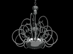 ceiling light baroviertoso luxor 3D Model