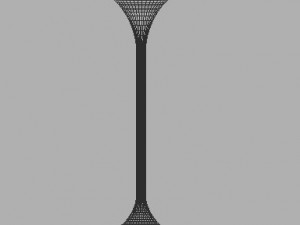 saarinen side table round 20 by knoll 3D Model