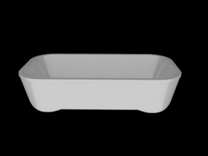bathtub hoesch andree putman Modèle 3D