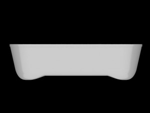 bathtub hoesch andree putman Modèle 3D