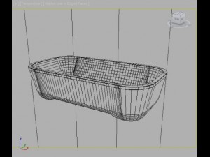 bathtub hoesch andree putman Modèle 3D