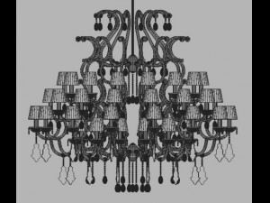 ceiling lamp masiero ottocento 3D-Modell