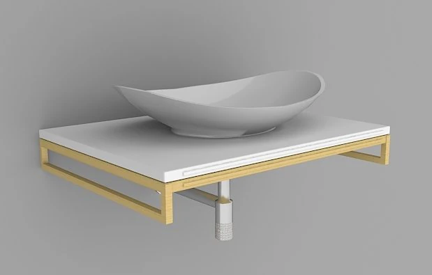 sink villeroybosh nature 3D Model .c4d .max .obj .3ds .fbx .stl .blend