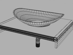 sink villeroybosh nature 3Dモデル