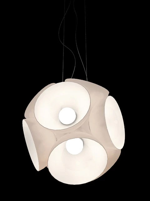 ceiling lamp cryon by mapelli 3D Model .c4d .max .obj .3ds .fbx .stl .blend