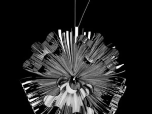 ceiling lamp axo light by blum 3D Model
