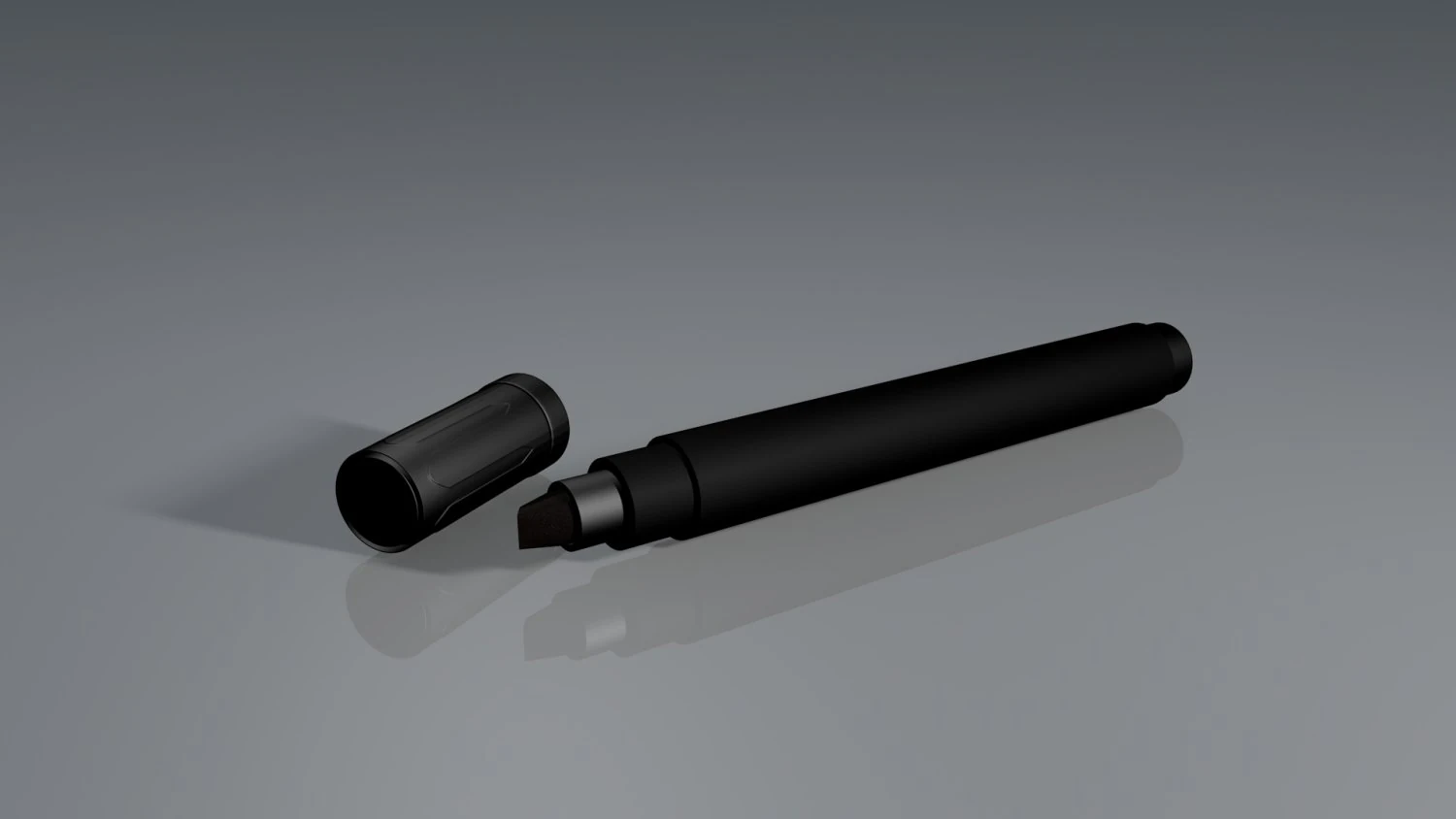 marker 3D Model .c4d .max .obj .3ds .fbx .stl .blend 