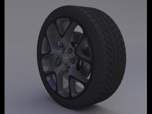 opel insignia wheel Modelo 3D