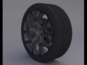 volante opel insegne Modello 3D