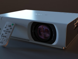 sony projector Modelo 3D