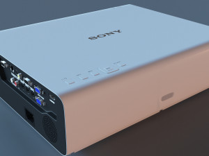 sony projector 3D-Modell