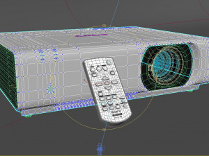 sony projector 3D-Modell