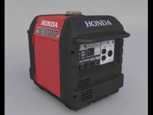 generatore honda eu3000is Modello 3D