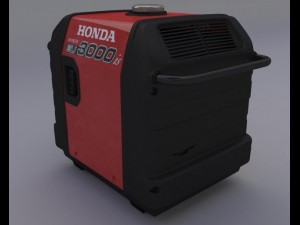 honda generator eu3000is 3D Model