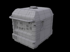 honda generator eu3000is 3D Model