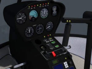 robinson r22 Modello 3D