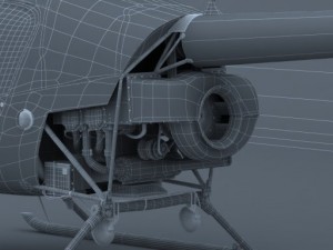 robinson r22 Modelo 3D