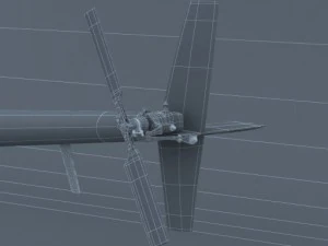 robinson r22 Modello 3D