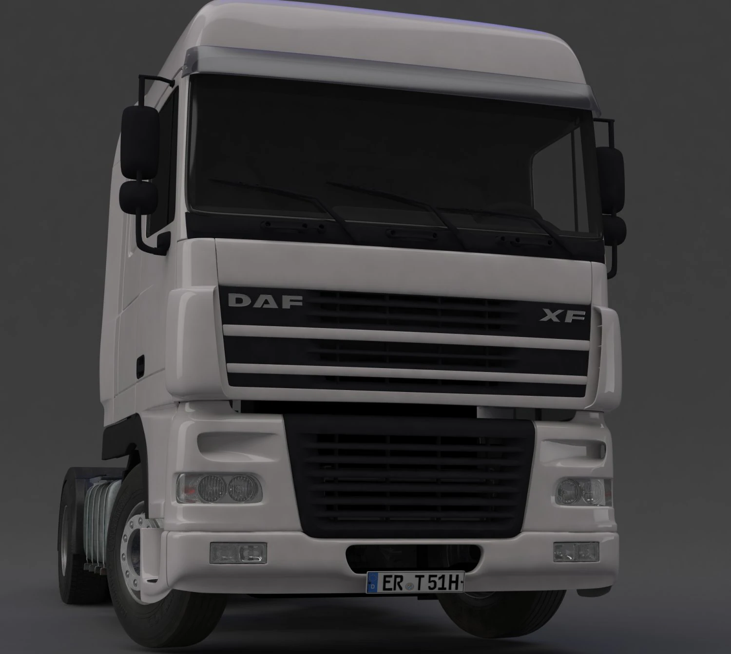 caminh&atilde;o daf xf Modelo 3D .c4d .max .obj .3ds .fbx .stl .blend 