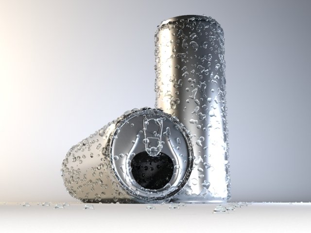 can with droplets 3D Model .c4d .max .obj .3ds .fbx .stl .blend 