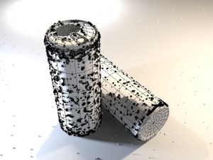 can with droplets 3D Model