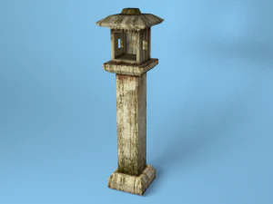japanese stone lighter 3D Model