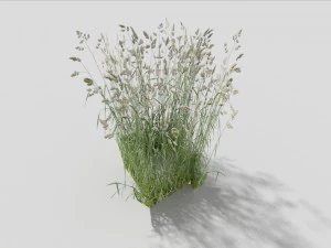 low poly grass 3D Model