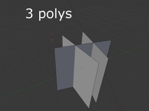 low poly grass 3D Model