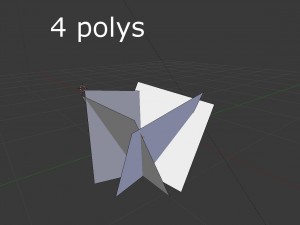 low poly grass 3D Model