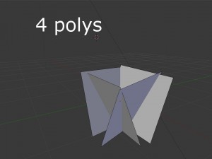 low poly grass Modello 3D